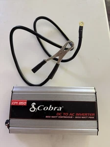 Untested Cobra CPI 850 Inverter 800 Continuous / 1600 Watt Peak DC Used - Picture 1 of 7