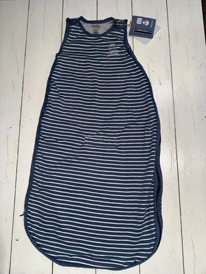 NEW Woolino Ultimate Sleep Sack - 4 Season - Merino Wool -Blue Stripe - Image 1 of 4