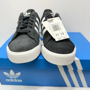 Adidas Campus Vulc Men's Size 11 Sneakers Black White Skateboarding Shoes - Picture 1 of 12