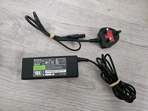 Genuine Original Sony VGP-AC19V33 19.5V 3.9A 76W AC Power Supply Charger Adapter - Photo 1/3