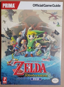 The Legend of Zelda The Windwaker HD Prima Strategy Guide W/Bonus Eguide/Poster - Imagen 1 de 4