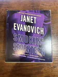 Smokin' Seventeen A Stephanie Plum JANET EVANOVICH AUDIO 5 CD BOOK UNABRIDGED - Picture 1 of 2