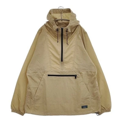 L.L.Bean Bean's Light Nylon Anorak 3175-1033 Jacket beige 5-1019M∞ - Image 1 of 4
