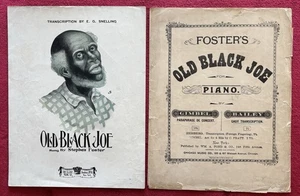 ALTER BLACK JOE von STEPHEN FOSTER - 1885 & 1907 NOTEN - Bild 1 von 10