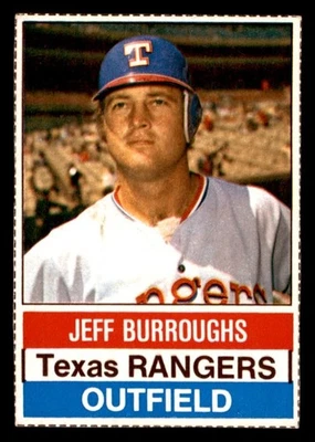 1976 Hostess Baseball #111 Jeff Burroughs (Full Border) VG/EX *d2 - Image 1 of 2