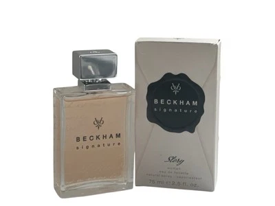 Beckham Signature STORY Perfume 2.5 OZ EDT Eau De Toilette Spray Mujeres NUEVO Foto 1 de 2