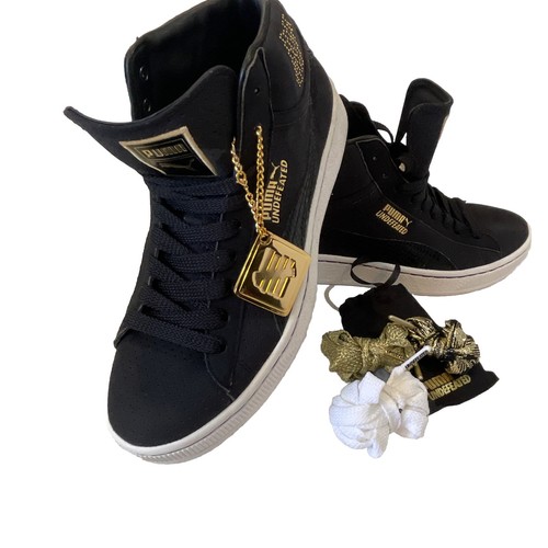 Puma UNDEFEATED Nero 348216 01 Taglia 8 DS Nuovo Mai indossato