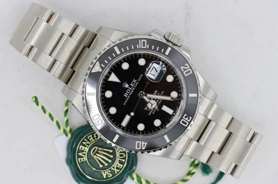 Rolex Submariner 126610LN esfera negra y bisel Oyster banda caja y papeles año 2022 Foto 1 de 4