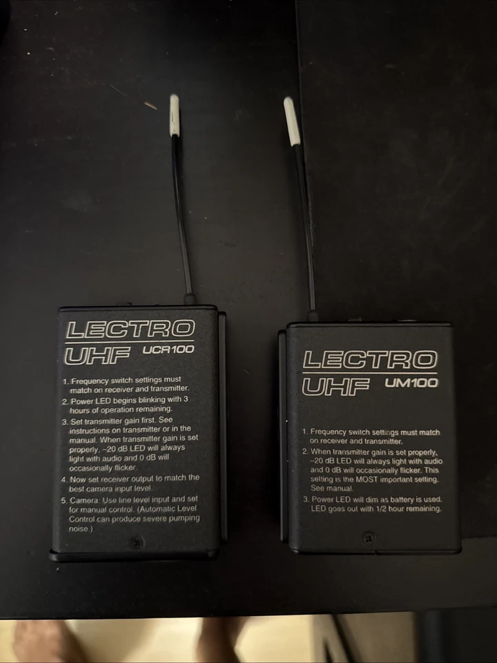 Lectrosonics UCR100 UHF Receiver & UM100 UHF Transmitter Block 29 - Image 1 of 4