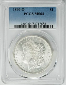 1890-O Morgan Silver Dollar $ MS64 PCGS 950743-14 - Picture 1 of 3