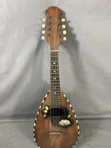 MANDOLINO ITALIANO Catania Prima Metà Del 900 Belle Decorazioni - Foto 1 di 23