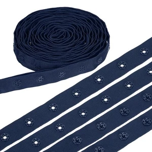 8 Yard Snap Button Tape, Polyester Plastic Snap Button Trim, Blue - Bild 1 von 7