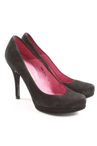BUFFALO Tacones altos Mujeres Tacones Talla EU 37 negro look casual - Imagen 1 de 5