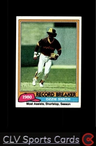 Ozzie Smith Topps Set-Break Near Mint or Better San Diego Padres CLV - Picture 1 of 2