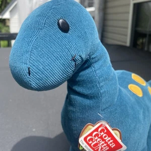 AAAH Dinosaurs Bret Gund Plush Stuffed Animal Corduroy Apatosaurus 14” Tall - Picture 1 of 15