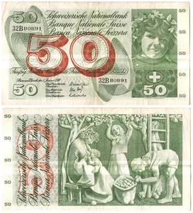 SUIZA 50 FRANCOS 1970 - Picture 1 of 1