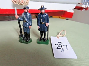 50er 60er BÜRGERKRIEG METALLGUSS GENERAL GRANT & UNION SOLDAT FIGUREN LOT #297A - Bild 1 von 5