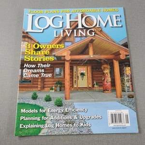 Log Home Living Magazine January 2013 Floor Plans Energy Efficiency - Picture 1 of 4