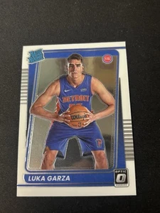 Rated ROOKIE - Luka Garza - 2021-22 Panini Donruss Optic Basketball #164 Pistons - Picture 1 of 2