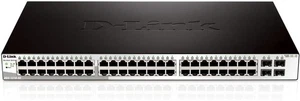 Smart Switch Gigabit D-Link DGS-1210-52 48 Ports with 4 Combo SFP Ports - Picture 1 of 1