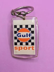 Gulf Sport Keyring Key Ring - Vintage Motors Gift Racing Motorsport - Picture 1 of 1