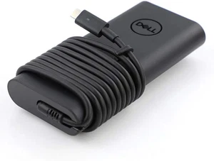 Genuine Dell 130W USB-C Laptop Charger UK Clover Leaf Plug Fast OEM Adapter - Picture 1 of 6