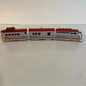 Treno stella argento set di 3 metallo fuso segno distintivo ricordo ornamento 1992 ornamento - Foto 1 di 10