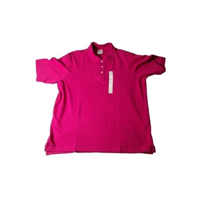 Мужская яркая розовая рубашка-поло Field Gear повседневная хлопковая смесь XL - Изображение 1 из 4