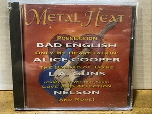 METAL HEAT CD! 9 TRACKS W/RUSH-LA GUNS-ALICE COOPER! 1992 PRIORITY! NEW & SEALED - Imagen 1 de 4
