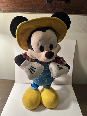 Bailando Cantando Mickey Mouse Antiguo Macdonald Funciona con Batería De Colección Probado/Funciona Foto 1 de 4