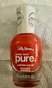 Sally Hansen ~ Pure ~ #280 ~ Fruity Papaya ~ Veganer Nagellack ~ Neu ohne Karton ~ KOSTENLOSER VERSAND - Bild 1 von 2