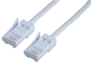 PRO SIGNAL - Câble téléphone UK Plug à Plug (431A), 20m - Afbeelding 1 van 1
