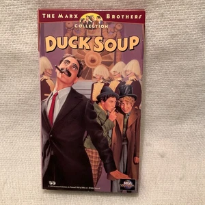 Duck Soup (VHS, 1995, MCA Universal) Marx Brothers Collection Movie Comedy - Picture 1 of 11