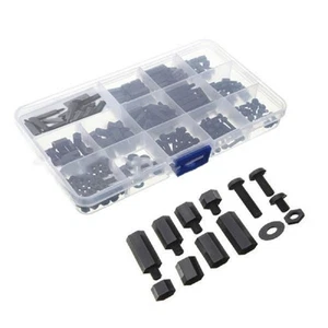 Black Nylon Screws For Everyday Use High Strength Insulating Lightweight - Picture 1 of 11