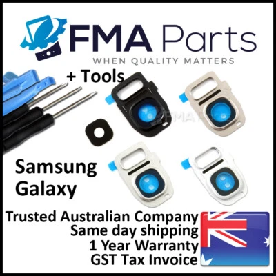 Soporte trasero de repuesto para lente de cámara Samsung Galaxy S10 S9 S8 S7 S6 S5 S4 Foto 1 de 2