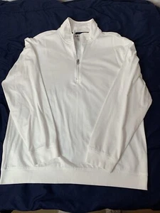 IZOD men’s pullover, sizeL, quarter zip, long sleeve, high collar - Picture 1 of 11