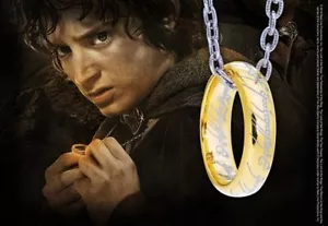 Una Nobile Collezione Il Signore degli Anelli L'Unico Anello Argento Sterling - Foto 1 di 1