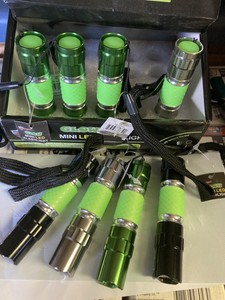 Lot Of 8  LED FLASHLIGHT BATTERY OPERATED  Small