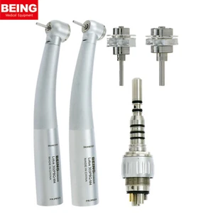 BEING Dental High Speed Turbine Fiber Optic 6Hole Handpiece for KAVO LED Coupler - Picture 1 of 45