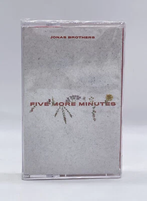 Jonas Brothers - Five More Minutes (2020) Red Cassette Single - New / Sealed - Image 1 of 3