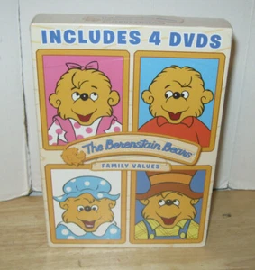 The Berenstain Bears ~ Family Values 4 DVD Set ~ Factory Sealed - Picture 1 of 2
