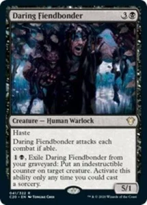 MTG - DARING FIENDBONDER - Commander 2020 (R) - Foto 1 di 1