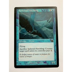 MTGMagic The Gathering Spiketail Hatchling MTG Card Flying Counterspell Ability - Picture 1 of 2