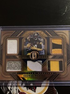 2023 Panini Gold Standard George Pickens Mother Lodge 04/10 Landry Tag