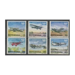 Botswana - 1984 - No 497/502 - Aviation - Foto 1 di 1