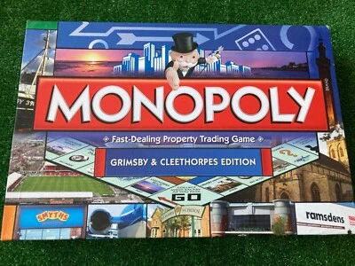 Monopoly  : Grimsby & Cleethorpes Edition 2015  Boardgame  * 100 % Complete - Image 1 of 4