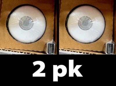 2pk Crestron 6507984 Zum Wireless Battery Powered Vacancy Sensor 500 SQ FT White - Image 1 of 4