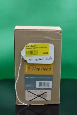 Promaster Systempro Superlite 3-Way Tripod Head with Quick Release (6874) - Image 1 of 4