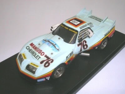 CHEVROLET CORVETTE GREENWOOD MANCUSO 6 H:WATKINS GLEN 1977 DE PIRRO X-AMR 1/43 - Immagine 1 di 4