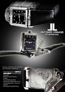 Reverse Watch Unisex Retro Swiss Made Extravagant 1-802 - Picture 1 of 6